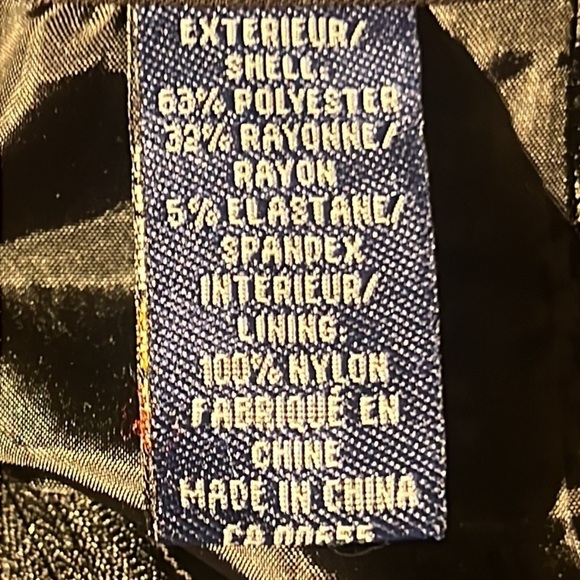 Sale Reitmans Women's Skirt Size 15 Black Knee Length Lined - Picture 9 of 14